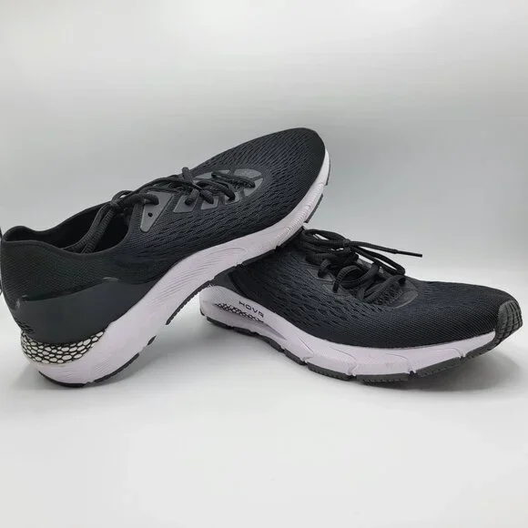 Under Armour Mens Hovr Sonic Running Shoes Bluetooth Size 12 Black & White - Picture 7 of 12